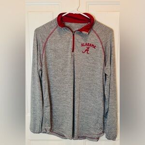 Nike Gray and Red Women's Top